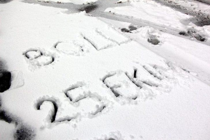 Bolu'da ilk kar yağdı!  G5