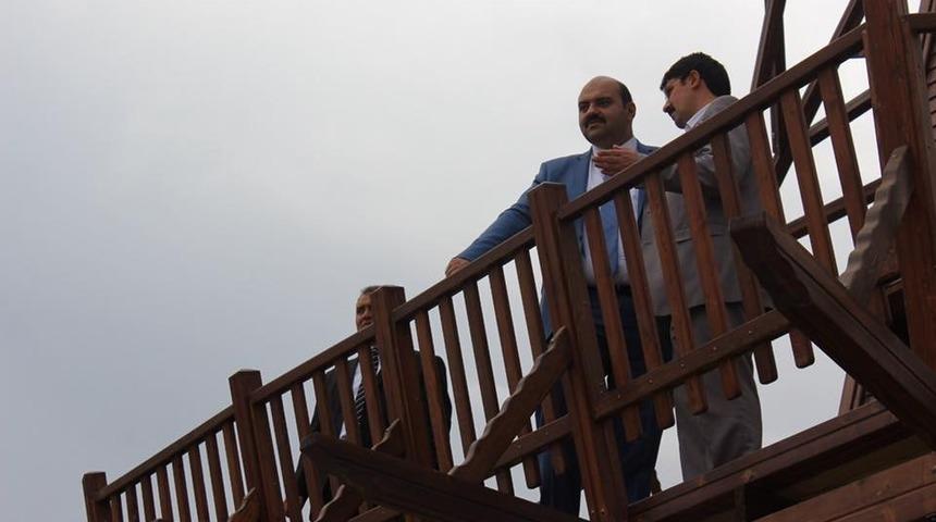 Aziziye&rsquo;de sıra dışı oyun parkı