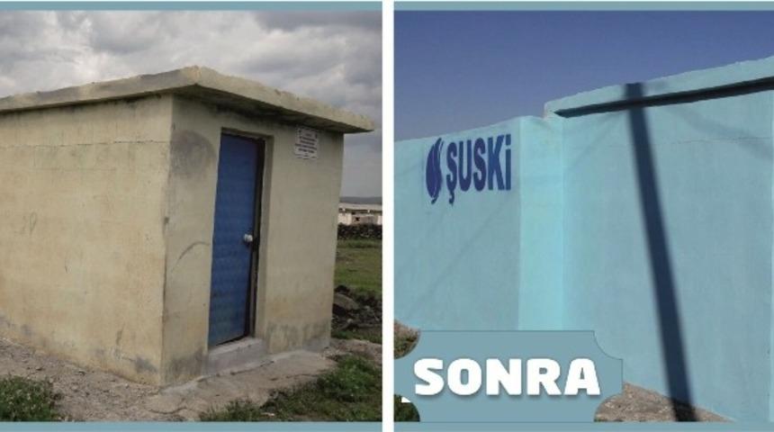 Şanlıurfa&rsquo;da su depolarının bakımı yapıldı