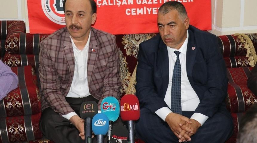 Şanlıurfa Valisi Erin, basınla bir araya geldi