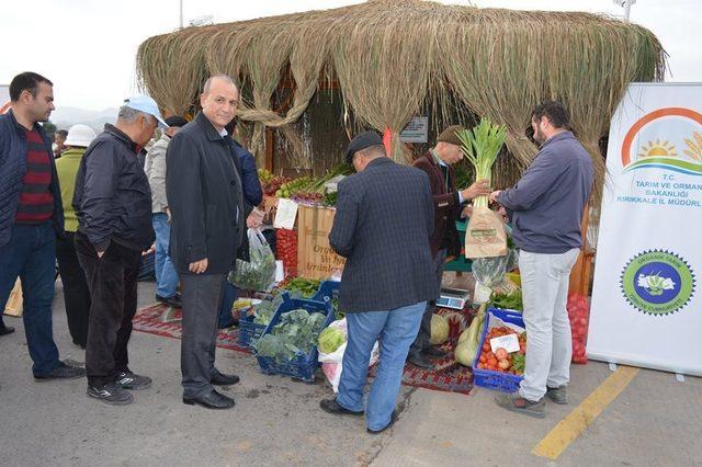 Kırıkkale’de organik tarım standı açıldı