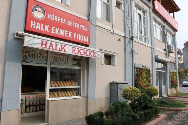 Kocaeli’nin en ucuz ekmeği Körfez’de