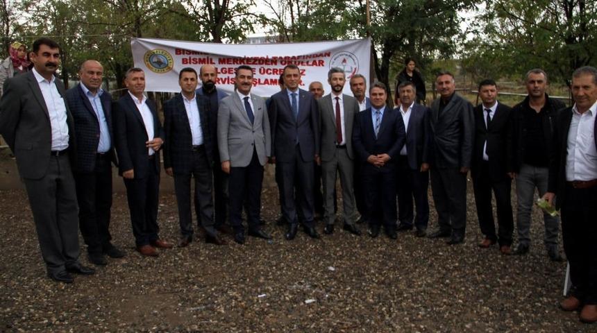 Bismil Belediyesi, 500 &ouml;ğrenciyi &uuml;cretsiz taşıyor