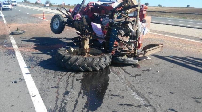 Keşan&rsquo;da trafik kazası: 1 yaralı