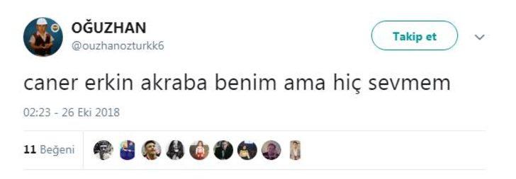 İşte taraftaların Caner Erkin'e sosyal medyadan verdiği tepkiler...