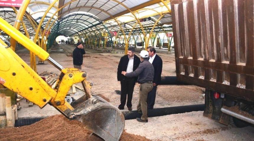 Gediz&rsquo;e modern pazar yeri