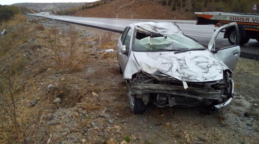 Konya&rsquo;da trafik kazası: 2 yaralı
