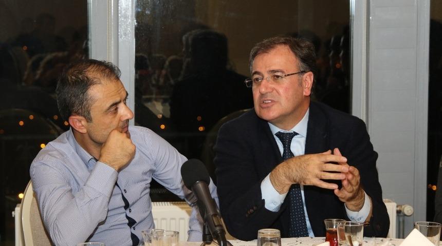 &Ouml;zdoğan, "Hacılar Erciyesspor&rsquo;a desteğimiz artarak devam edecek"