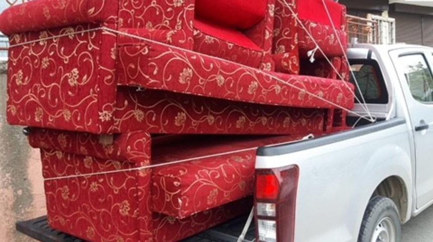 İzmit Belediyesi’nden eşya desteği