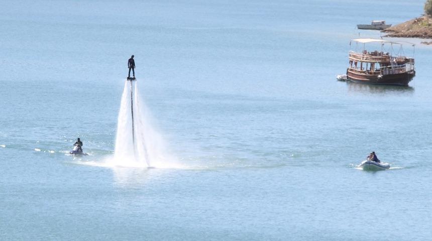 Tunceli, T&uuml;rkiye Su Jeti ve Flyboard Şampiyonasına hazır