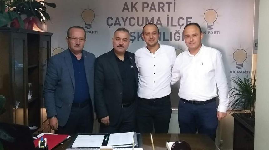 AK Parti &Ccedil;aycuma İl&ccedil;e Gen&ccedil;lik Kolları Başkanı değişti