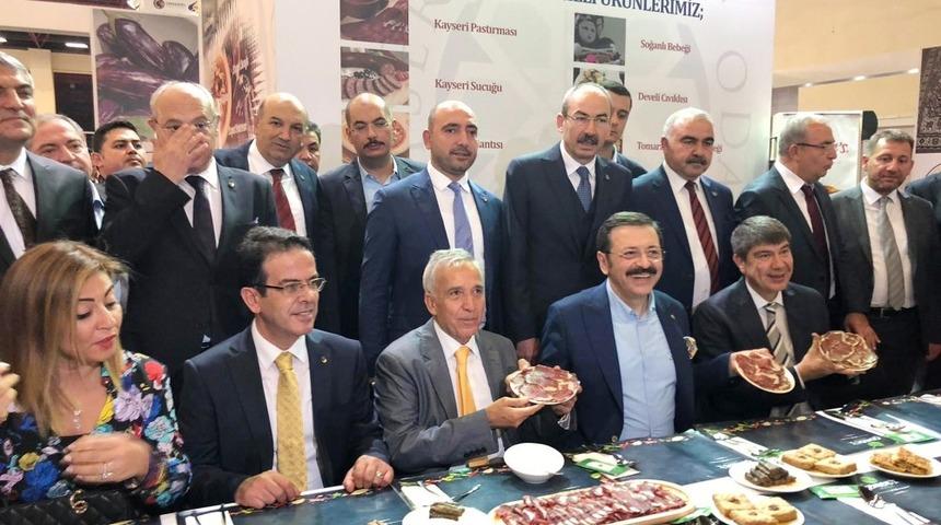 Kayseri&rsquo;nin Lezzetleri Y&Ouml;REX&rsquo;te b&uuml;y&uuml;k ilgi g&ouml;rd&uuml;