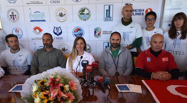 Şahika Ercümen den Salda Gölü nde dünya rekoru (3) 1