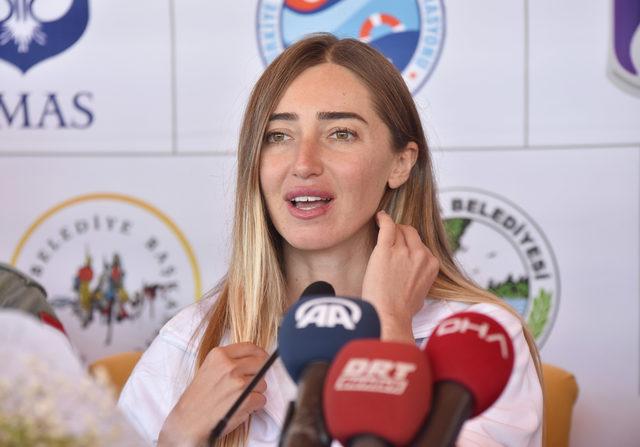 Şahika Ercümen den Salda Gölü nde dünya rekoru (3) 2