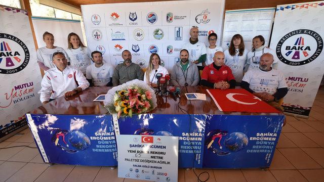 Şahika Ercümen'den Salda Gölü'nde dünya rekoru (3)