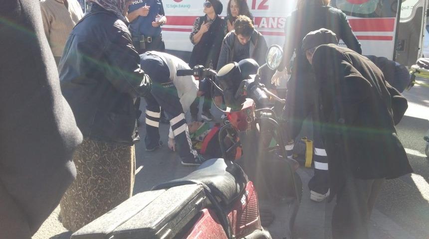 Aydın&rsquo;da elektrikli bisiklet kazası: Yaşlı kadın hastaneye kaldırıldı