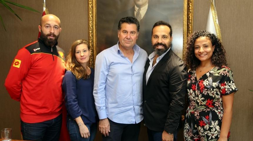 JCI Bodrum Şubesi&rsquo;nden Başkan Kocadon&rsquo;a ziyaret