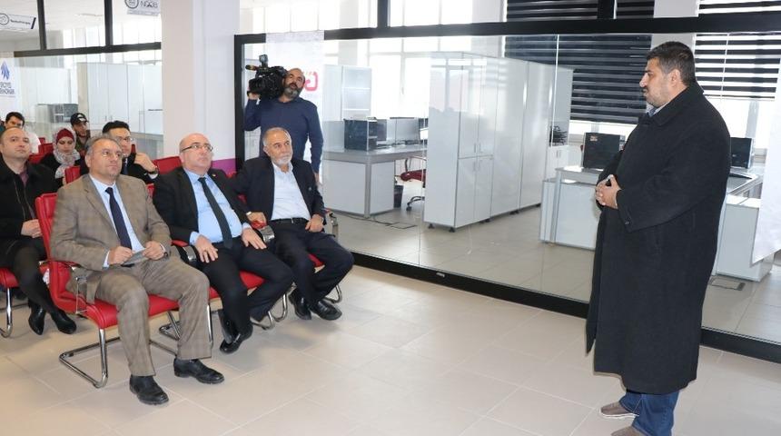 Filistinli Girişimciler Erciyes Teknopark’ta