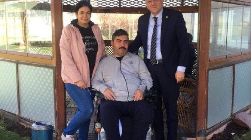 Milletvekili Ko&ccedil;er, gazi olan polis memuru Bilgili&rsquo;yi ziyaret etti