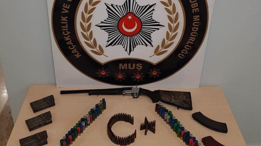 Muş&rsquo;ta silah ticareti yapan şahıs yakalandı