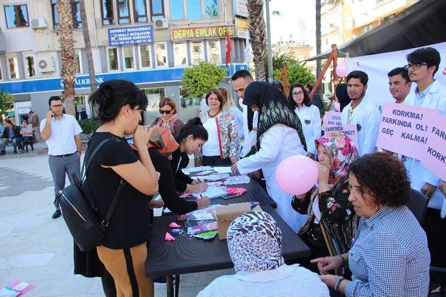 Öğrencilerin halk ile ilk buluşması gerçekleşti