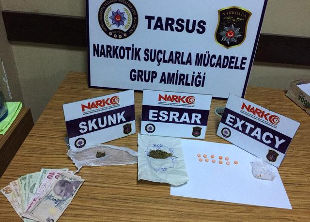 Tarsus'ta uyuşturucu satıcılarına operasyon: 17 tutuklama