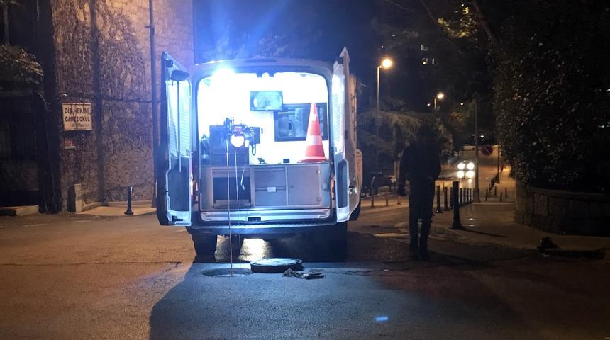 Suudi Arabistan konsolosluğu civarında dikkat çeken çalışma