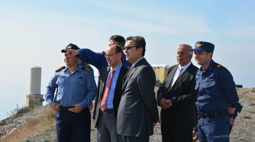 Kaymakamlardan Radar Komutanlığı&rsquo;na ziyaret