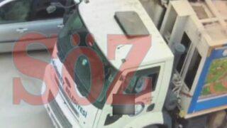 Çöp kamyonu şoförünün mastürbasyon skandalı!