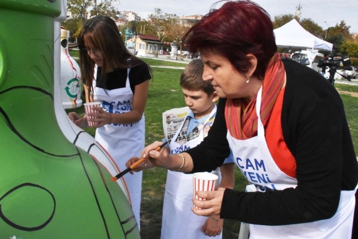 951 bin ton atık cam toplandı