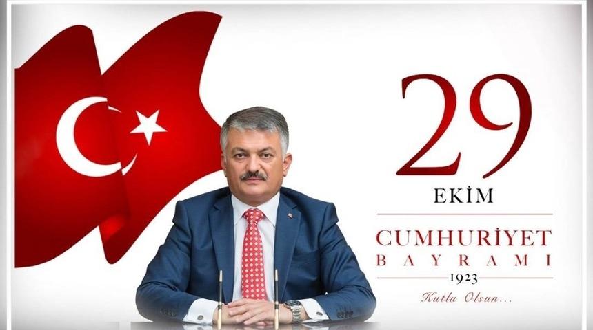 Vali Yazıcı&rsquo;dan Cumhuriyet Bayramı mesajı