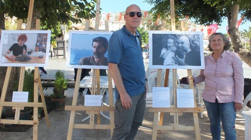 Yıldız Kalkan&rsquo;dan &lsquo;Kaş&rsquo;ın bilim, k&uuml;lt&uuml;r, sanat insanları&rsquo; sergisi