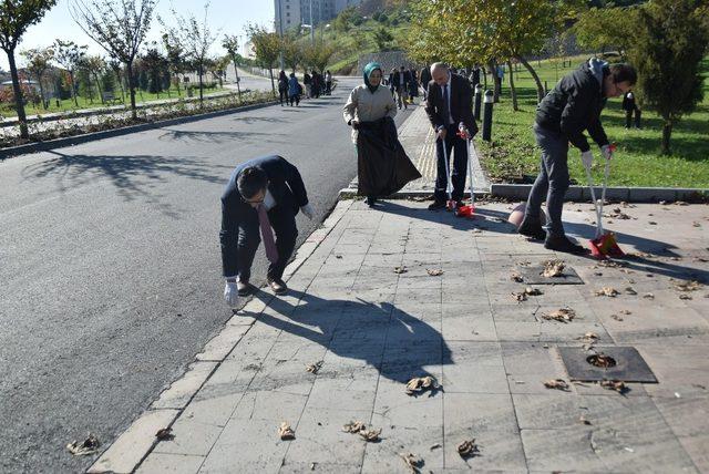 Düzce Üniversitesi temiz çevre konusunda farkındalık oluşturuyor