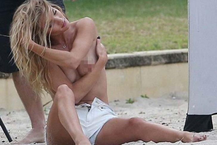 'Reklam için' soyundu G5