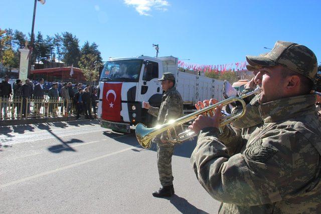 29 Ekim Cumhuriyet Bayramı etkinliklerinin provası yapıldı