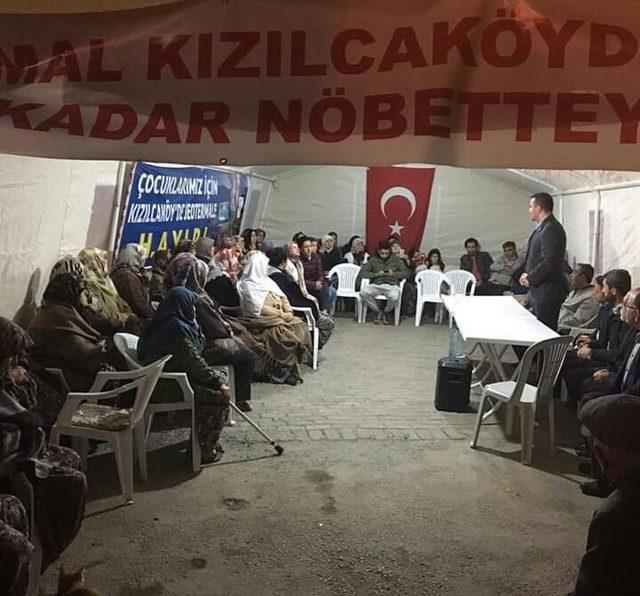 Aydın MHP, Kızılcaköy sakinlerini ziyaret etti