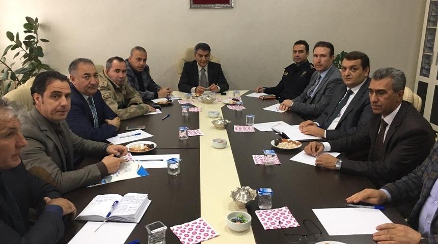 Tatvan&rsquo;da asayiş ve g&uuml;venlik toplantısı d&uuml;zenlendi