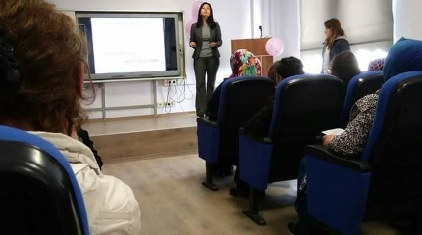 Kartepe&rsquo;de anne ve kızlarına sağlık eğitimi