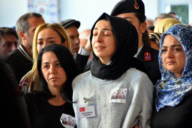 Şehit Uzman Çavuş Asım Türkel, gözyaşlarıyla uğurlandı