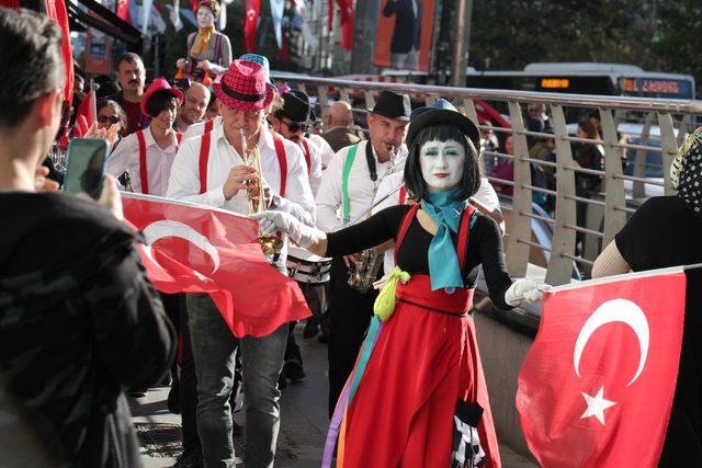 Şişli’de Cumhuriyet Bayramı kutlamaları erken başladı