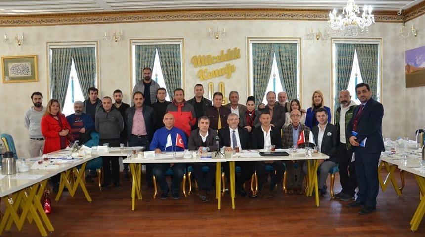 Erzurum Konfederasyonu Erzurum&rsquo;da tanıtım ziyaretlerinde bulundu