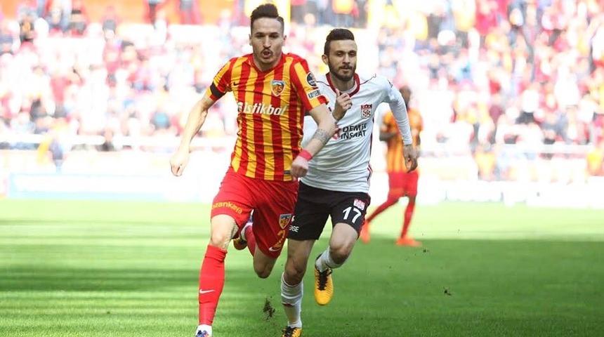 Kayserispor ile Sivasspor 23. randevuda
