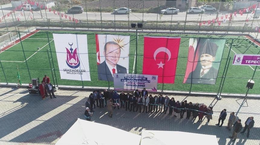 Şehzadeler&rsquo;de gen&ccedil;leri sevindirecek bir tesis daha a&ccedil;ıldı