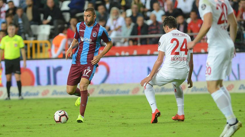 Trabzonspor deplasmanda Antalyaspor ile berabere kaldı