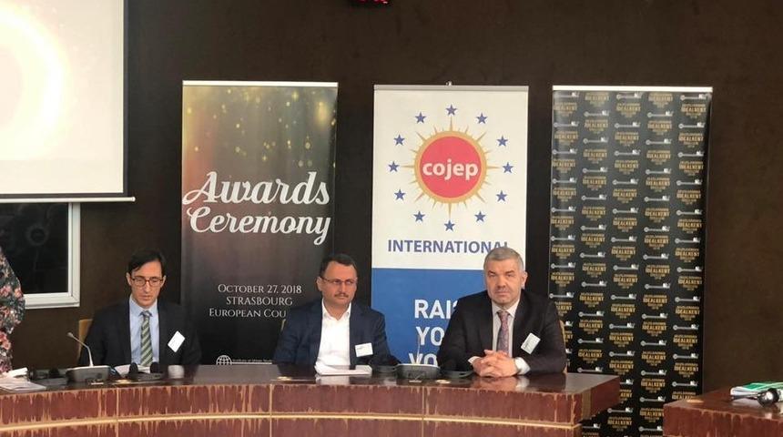 AB&rsquo;nin başkentinde Kayseri&rsquo;ye &ouml;d&uuml;l