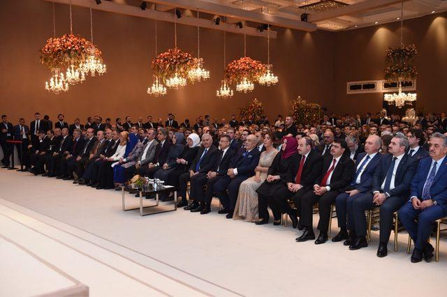 (Düzelterek yeniden) - TBMM Başkanı Binali Yıldırım nikah şahidi oldu