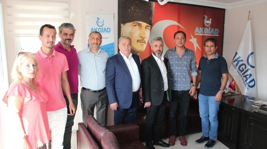 ANTMUDER Başkanı Karataş, AKGİAD&rsquo;ın misafiri oldu