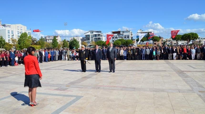 Didim&rsquo;de 29 Ekim kutlamaları &ccedil;elenk t&ouml;reniyle başladı
