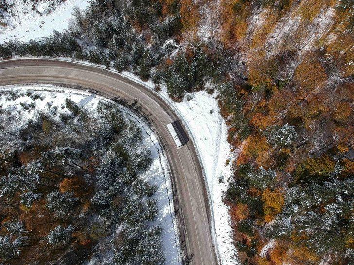 Domaniç Dağları'nda iki mevsim bir arada yaşanıyor  G2