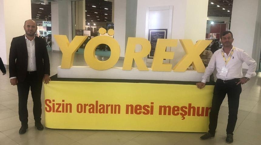 Manyas peyniri Y&Ouml;REX&rsquo;de tanıtıldı